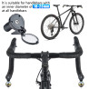 Bike Bar End Rear View Mirror 2 Pack