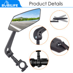 Bike Handlebar Rearview Mirror 2 Pack