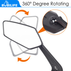 Bike Handlebar Rearview Mirror 2 Pack