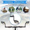 Bike Handlebar Bar End Rear View Mirror 2 Pack